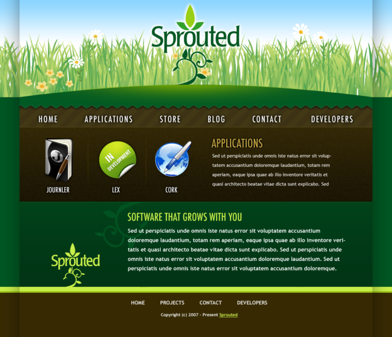 Sprouted