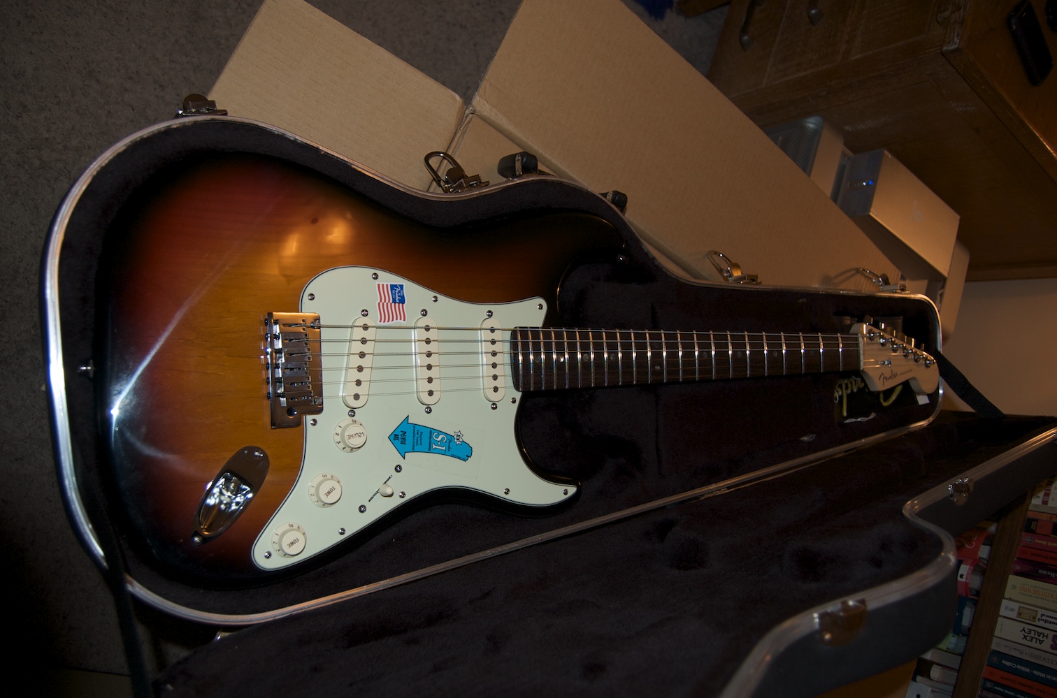 New guitar: Fender American Deluxe Stratocaster