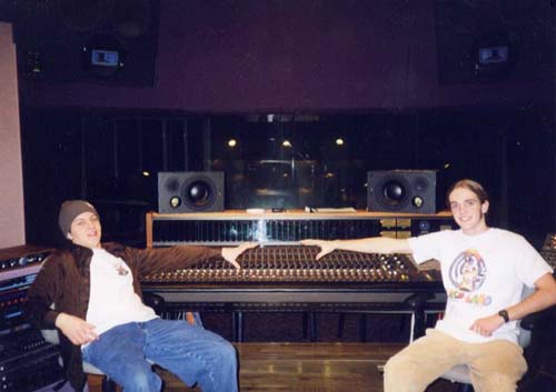 John and Aaron at the mixer