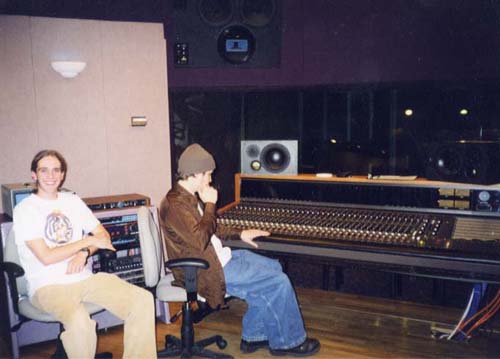 John and Aaron Mixing