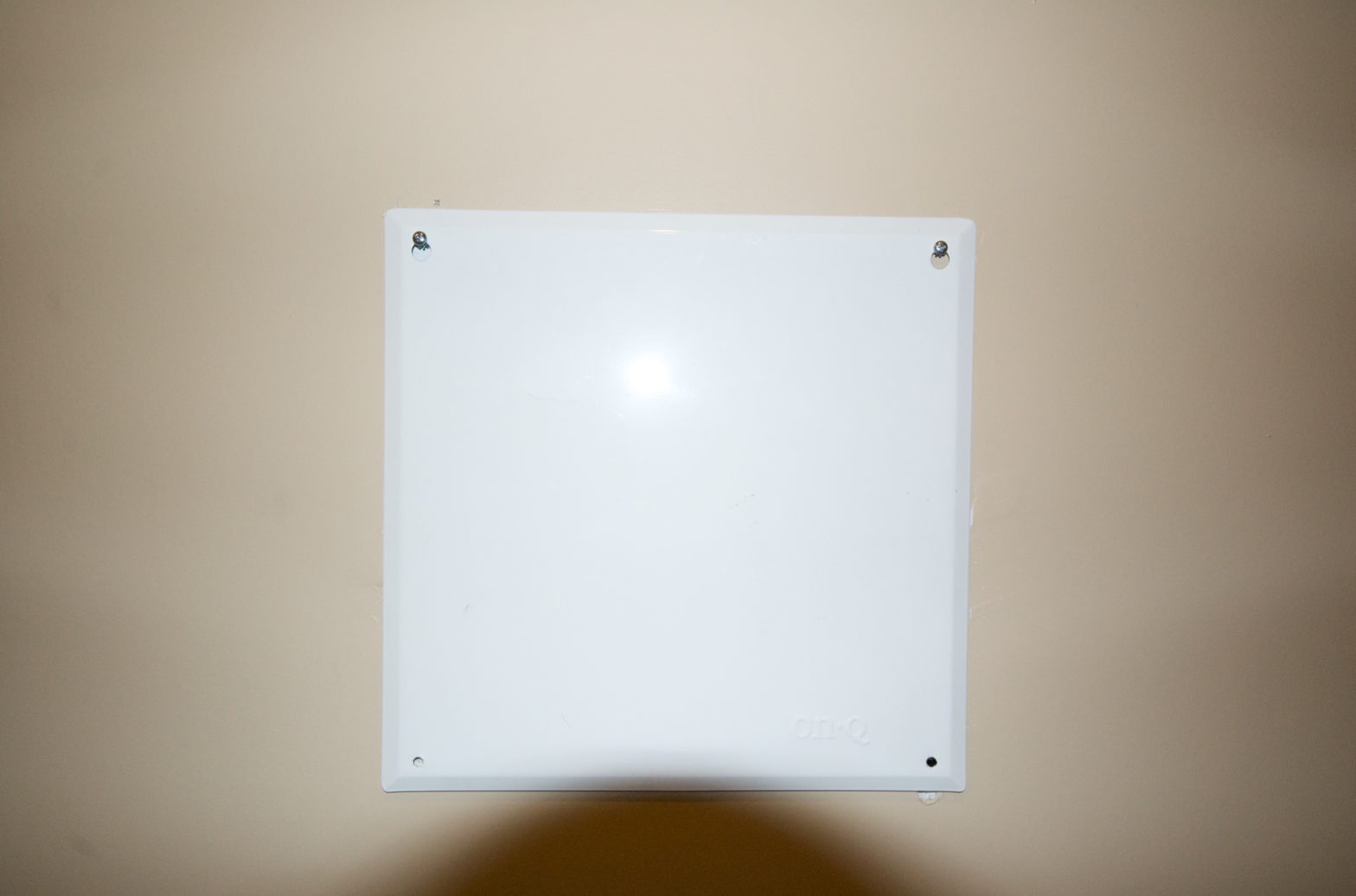 In-wall networking panel (with cover)