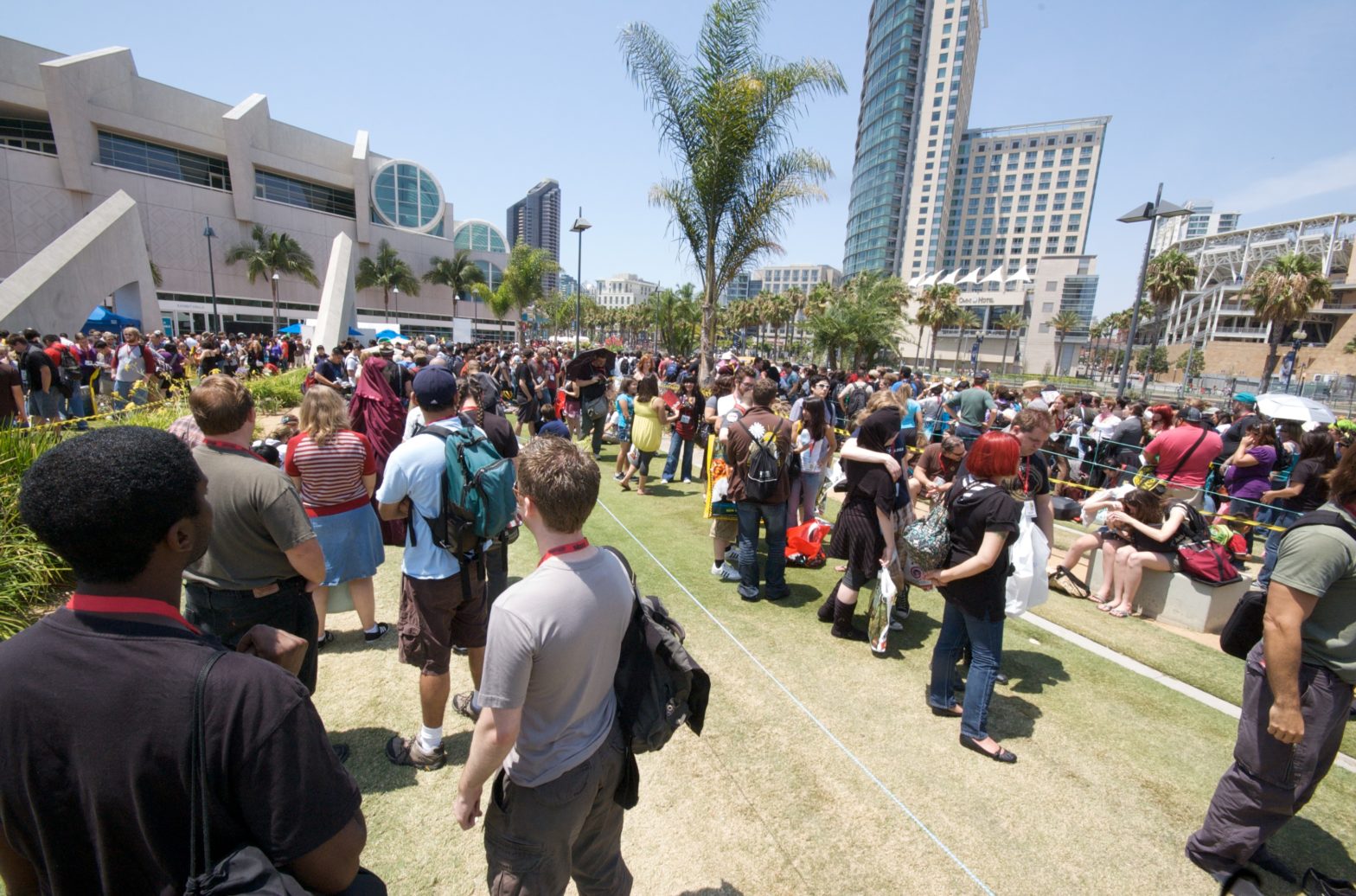 Comic-Con 2009: In line for Hall H