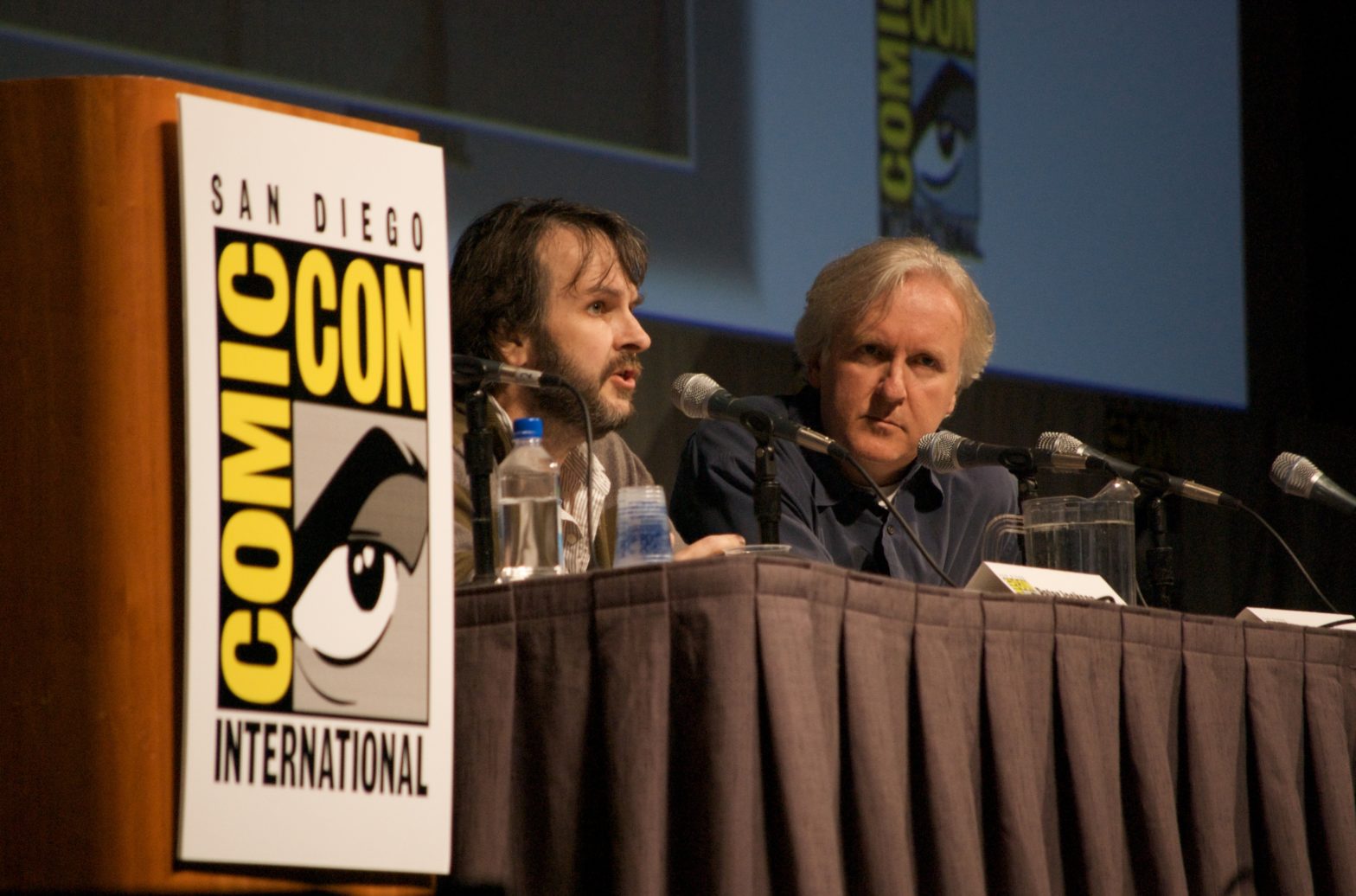 Comic-Con 2009: Peter Jackson and James Cameron