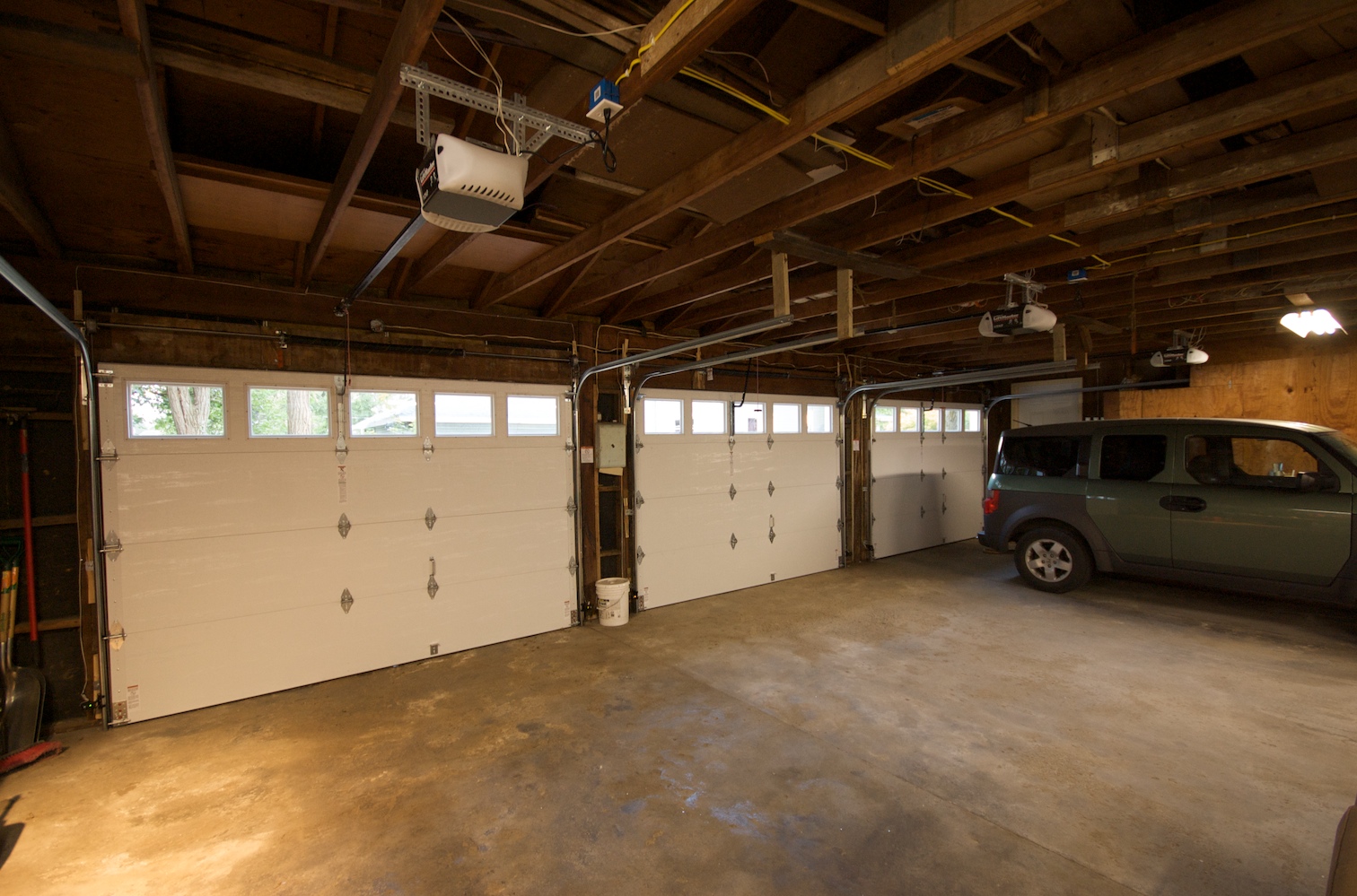 Garage Doors: After (inside)