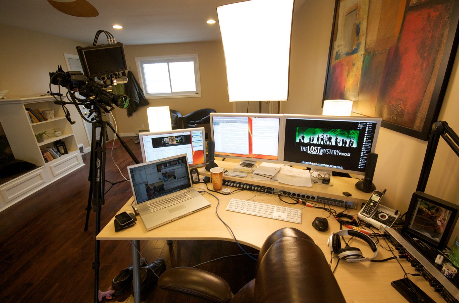 Ustream/vidcast setup