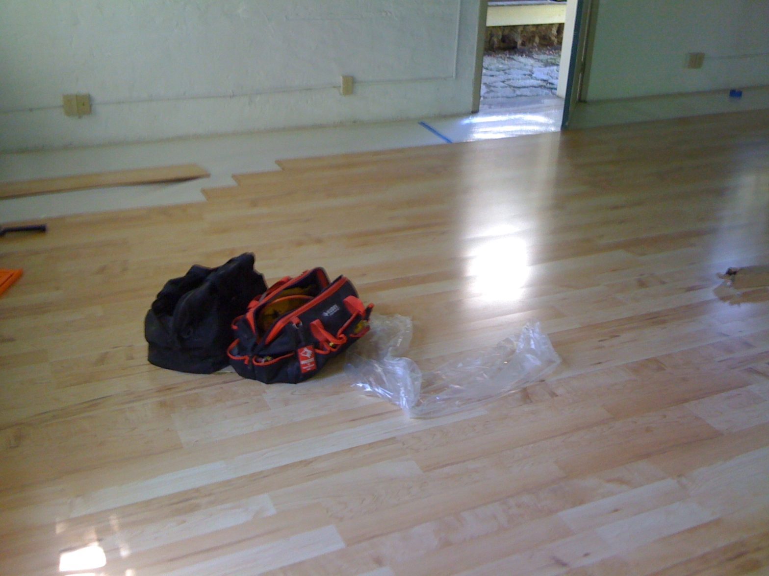 Office Floor going in!
