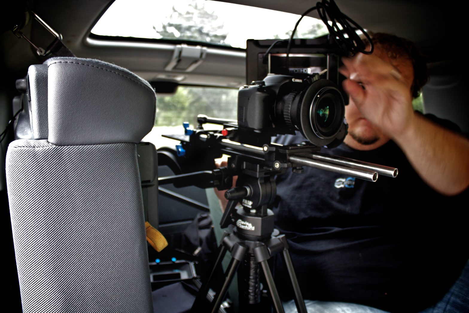Filming setup