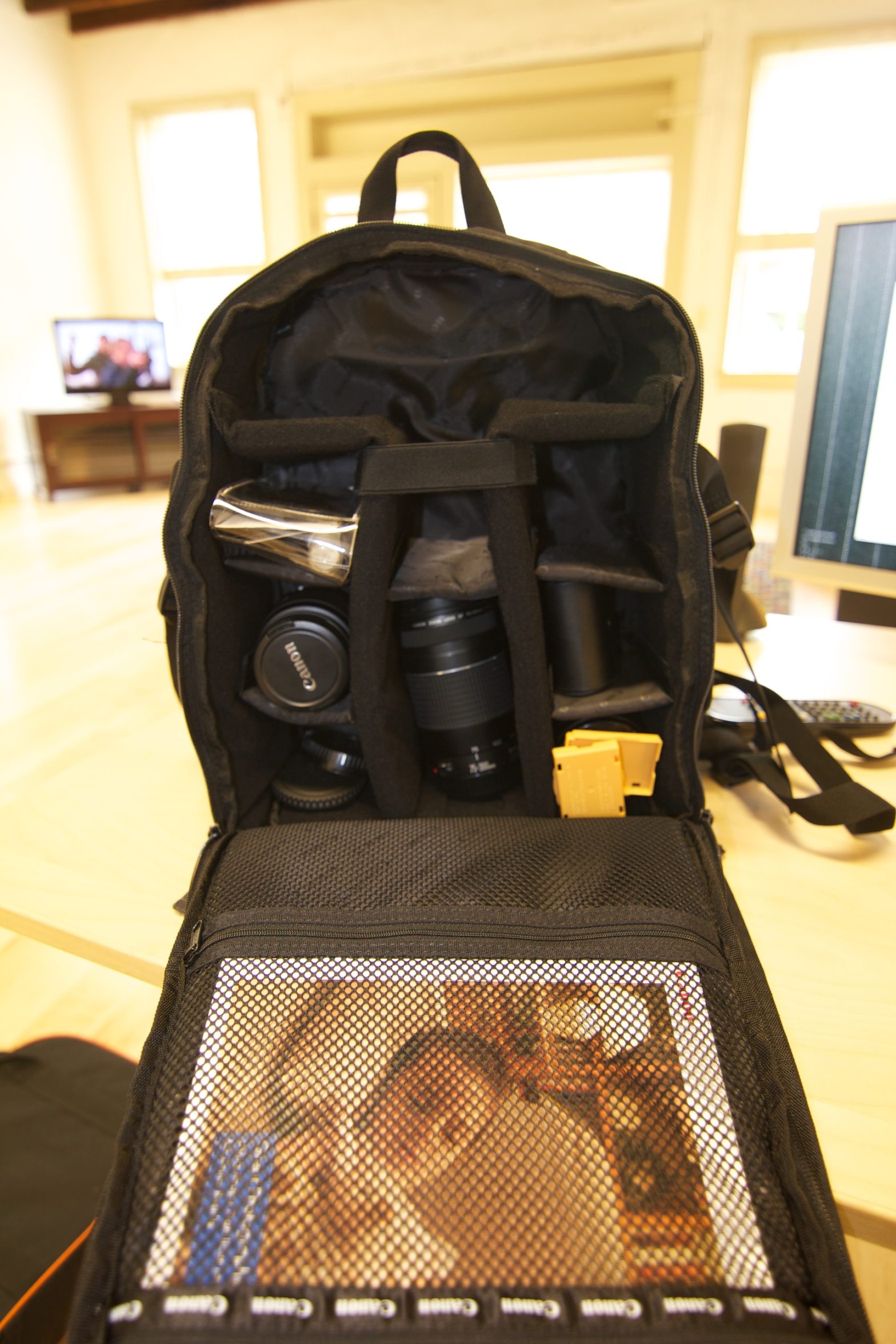 Canon camera backpack