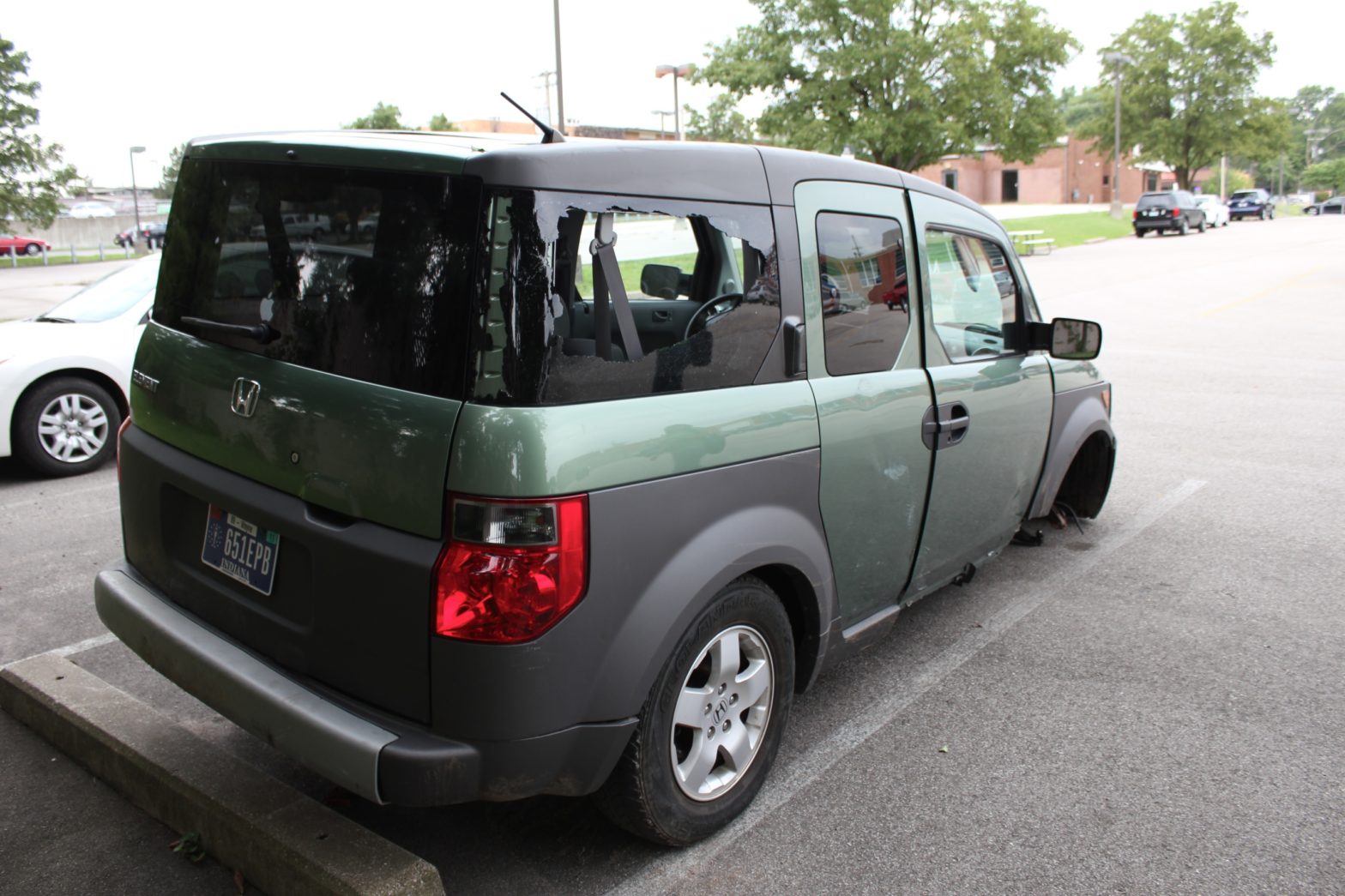 RIP 2004 Honda Element