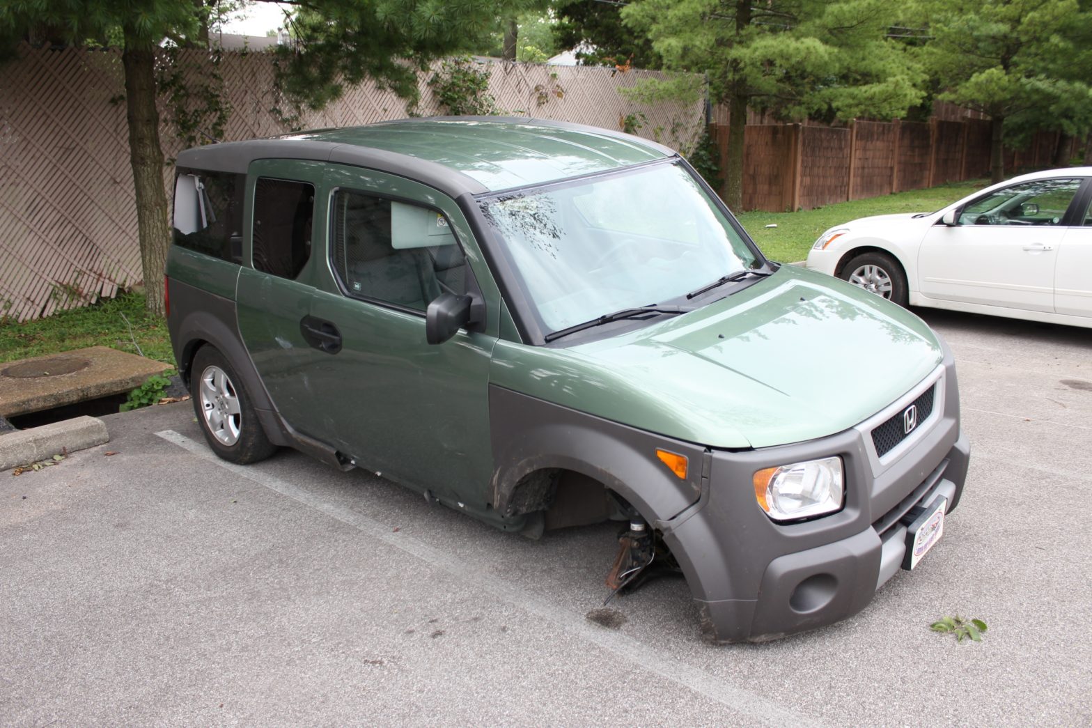 RIP 2004 Honda Element