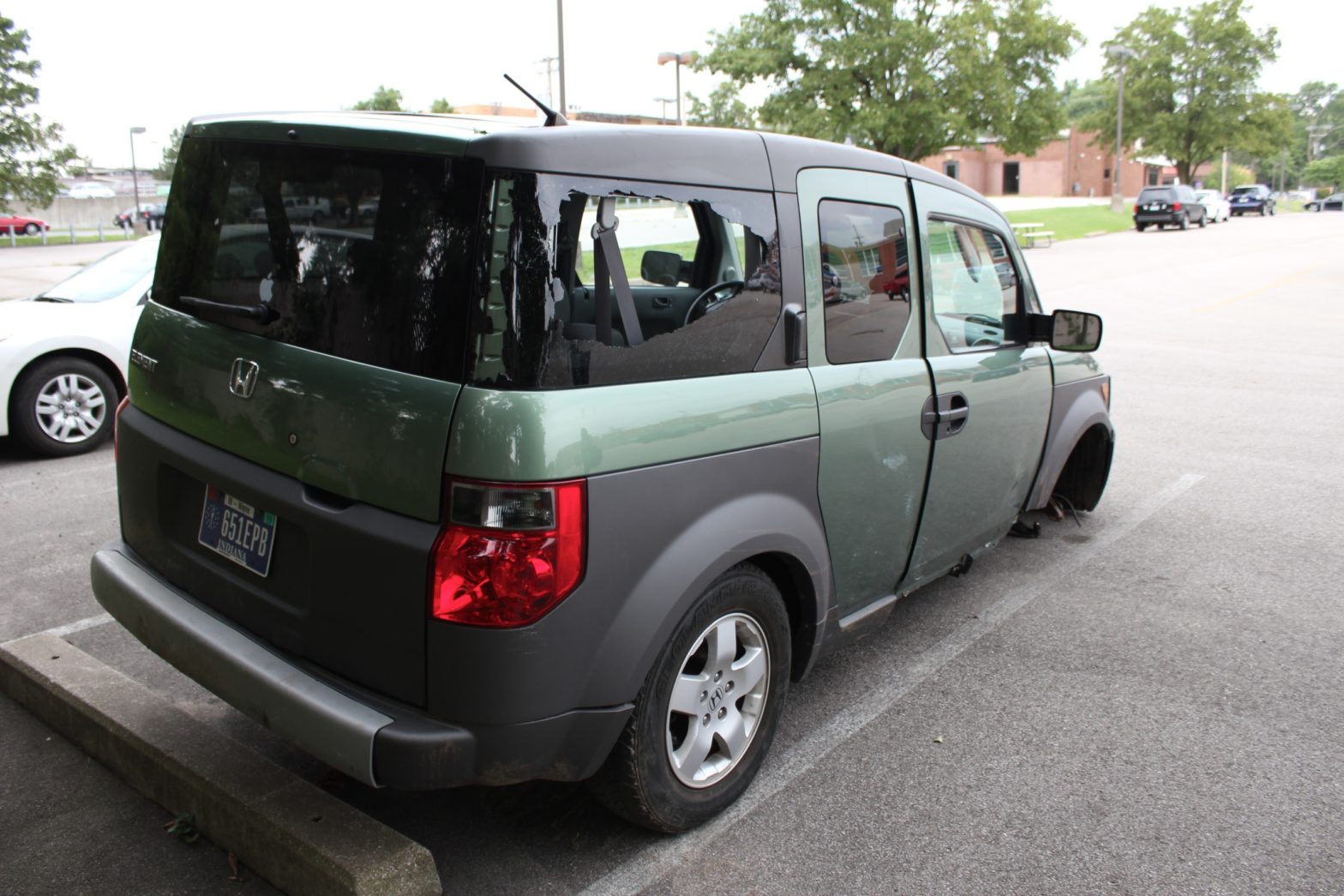 RIP 2004 Honda Element