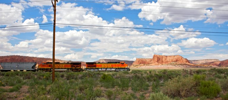BNSF Train, New Mexico