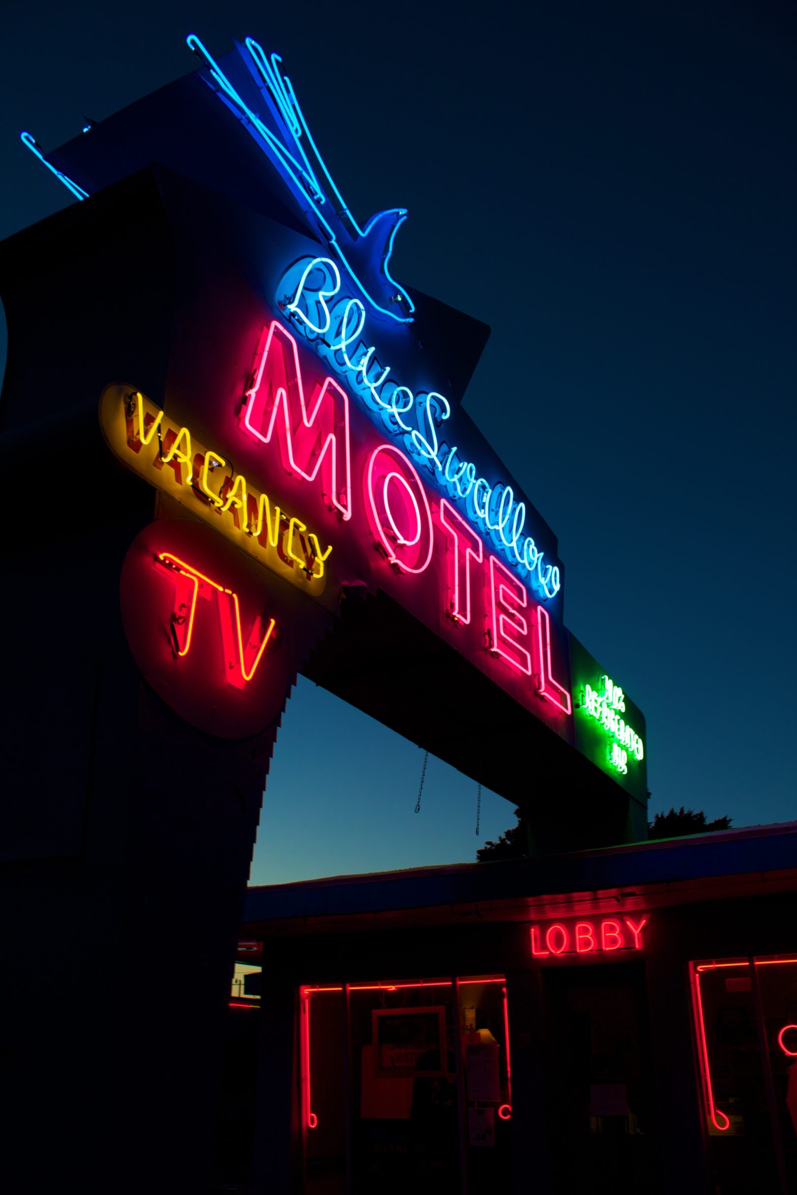 Route 66: Blue Swallow Motel