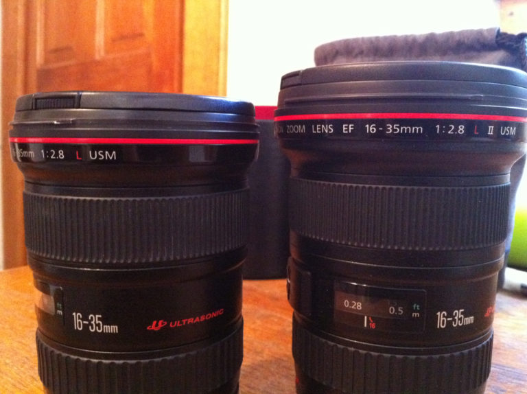 Canon 16-35mm F/2.8L USM vs Canon 16-35mm F/2.8L II USM