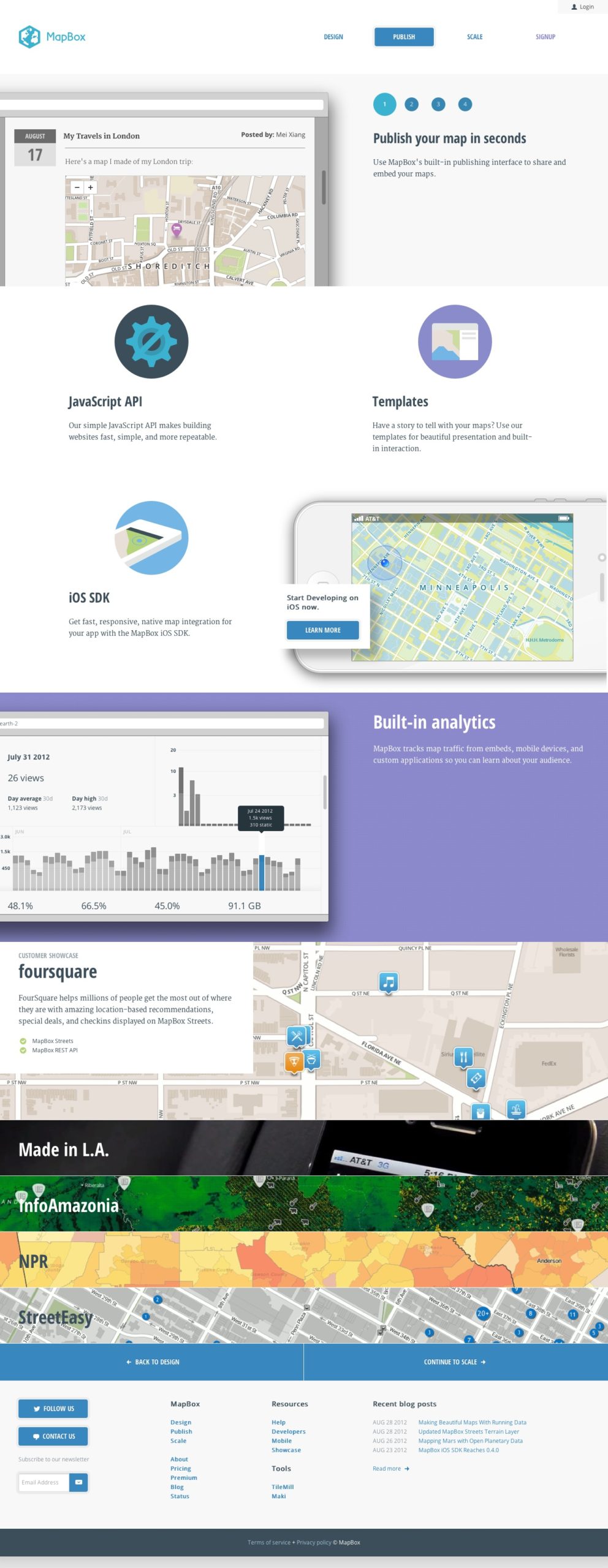 Publish | MapBox