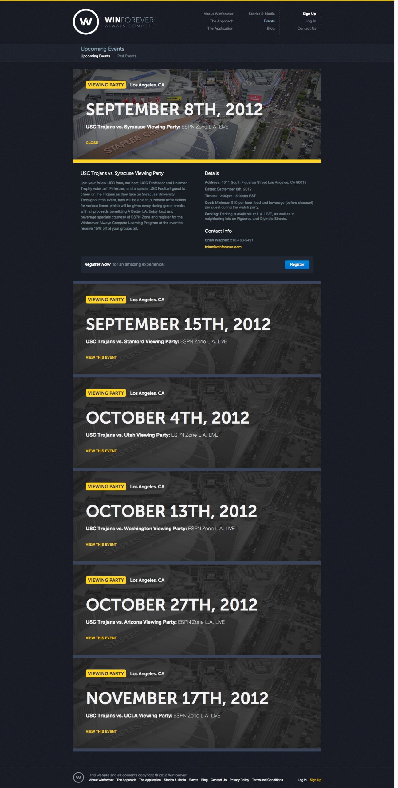 Winforever | Events