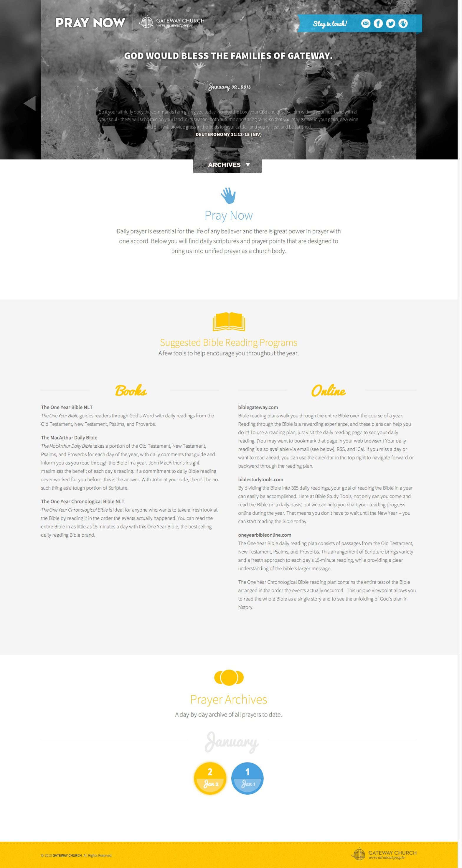 Pray Now – Gateway Church