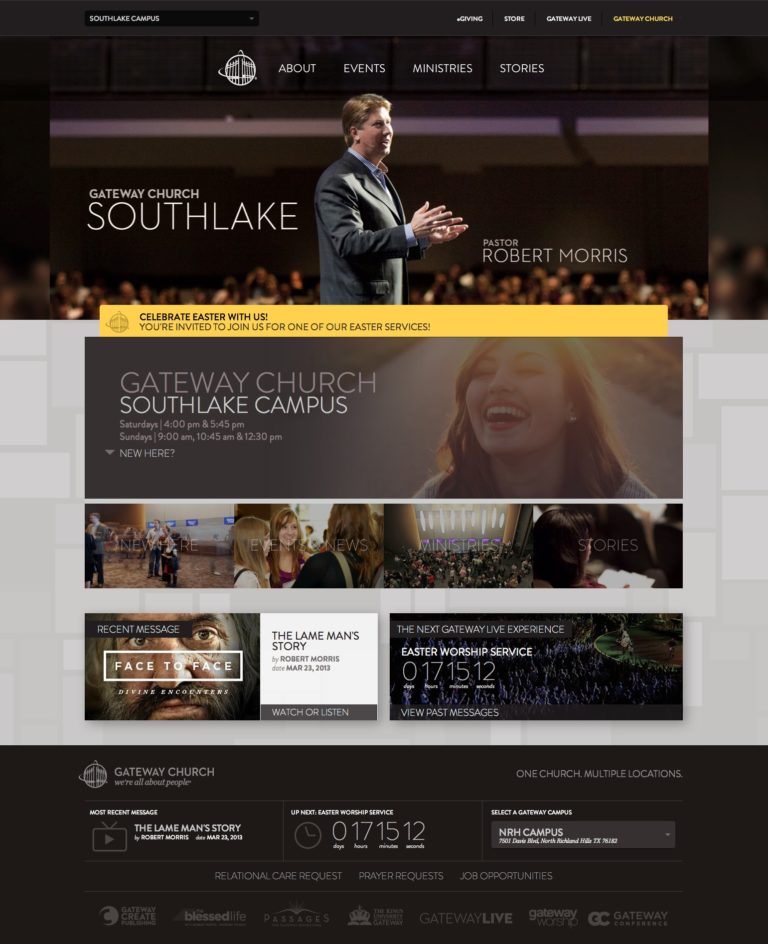 Gateway Church Campus Pages