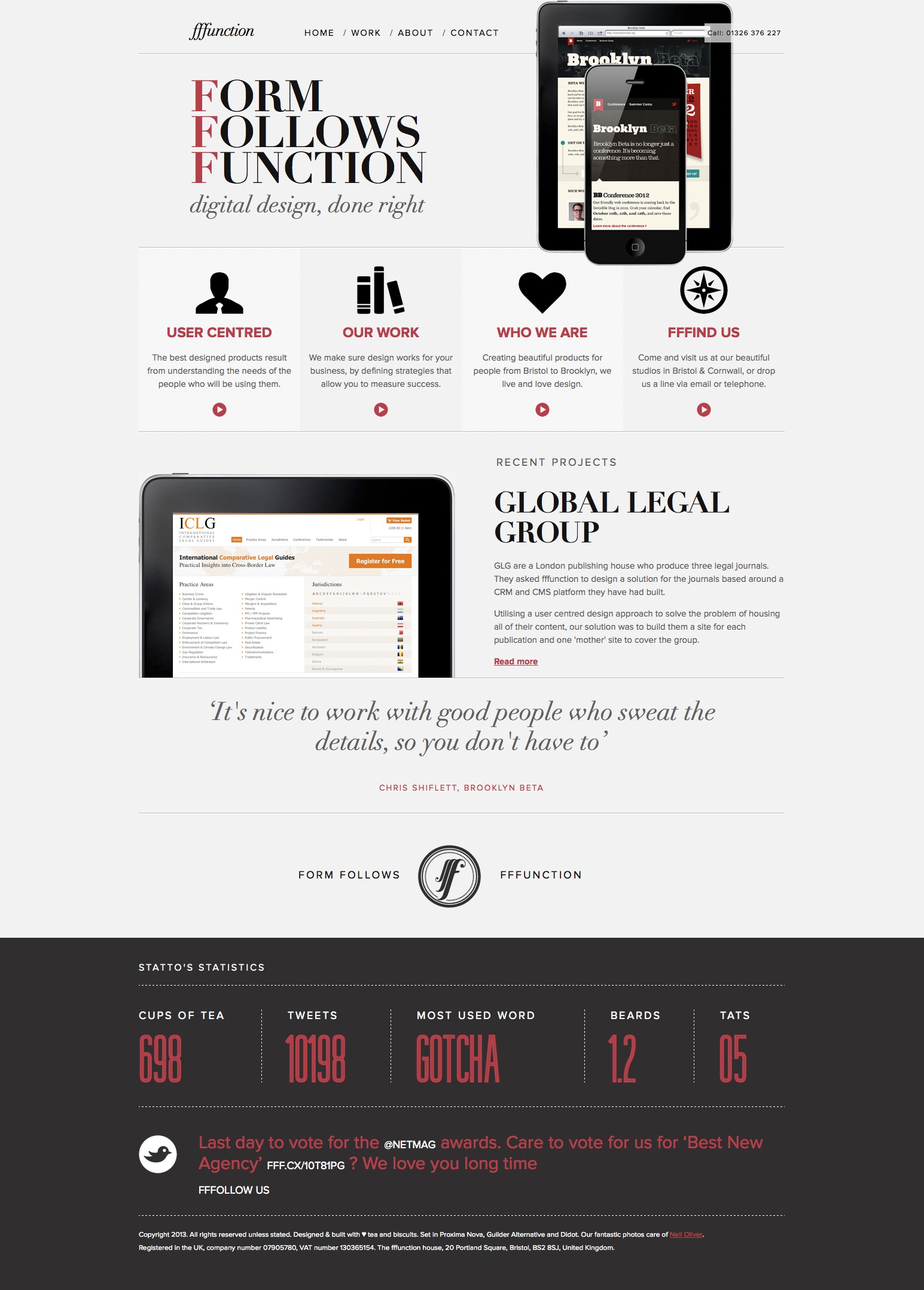 fffunction / Web design agency / Bristol & Cornwall UK