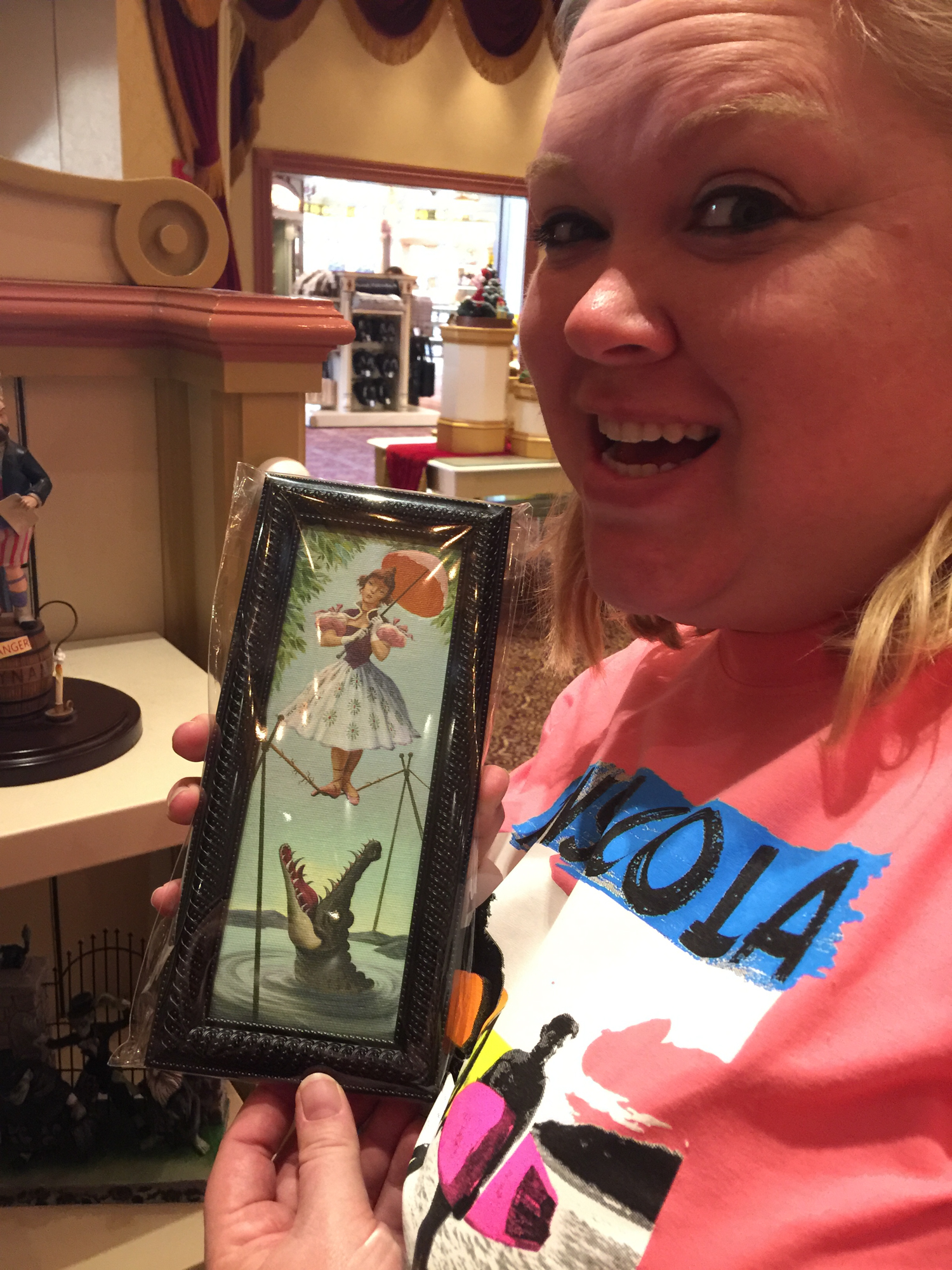 Souvenir shopping at Disney World