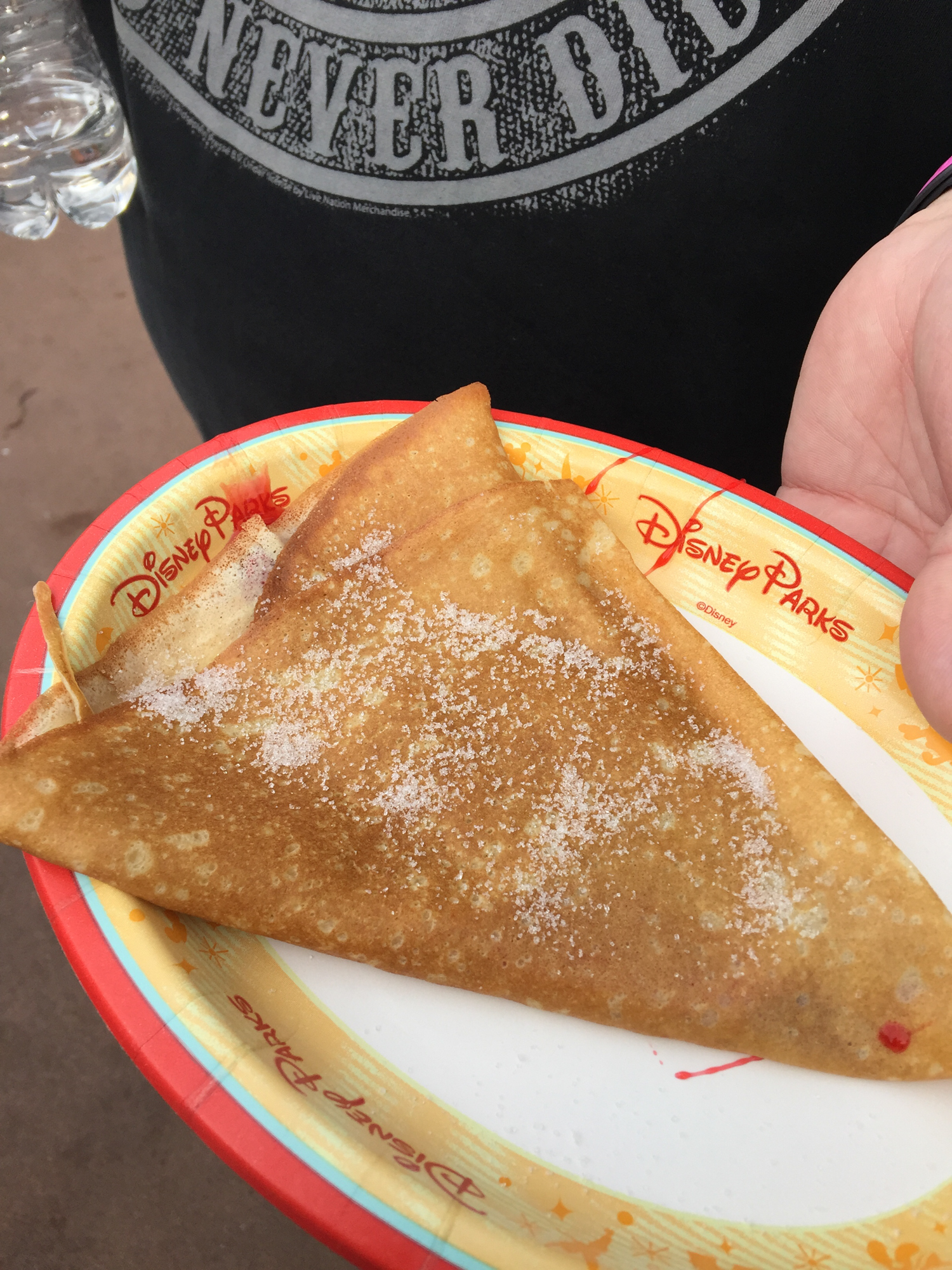 Food tour of Epcot: Crepes