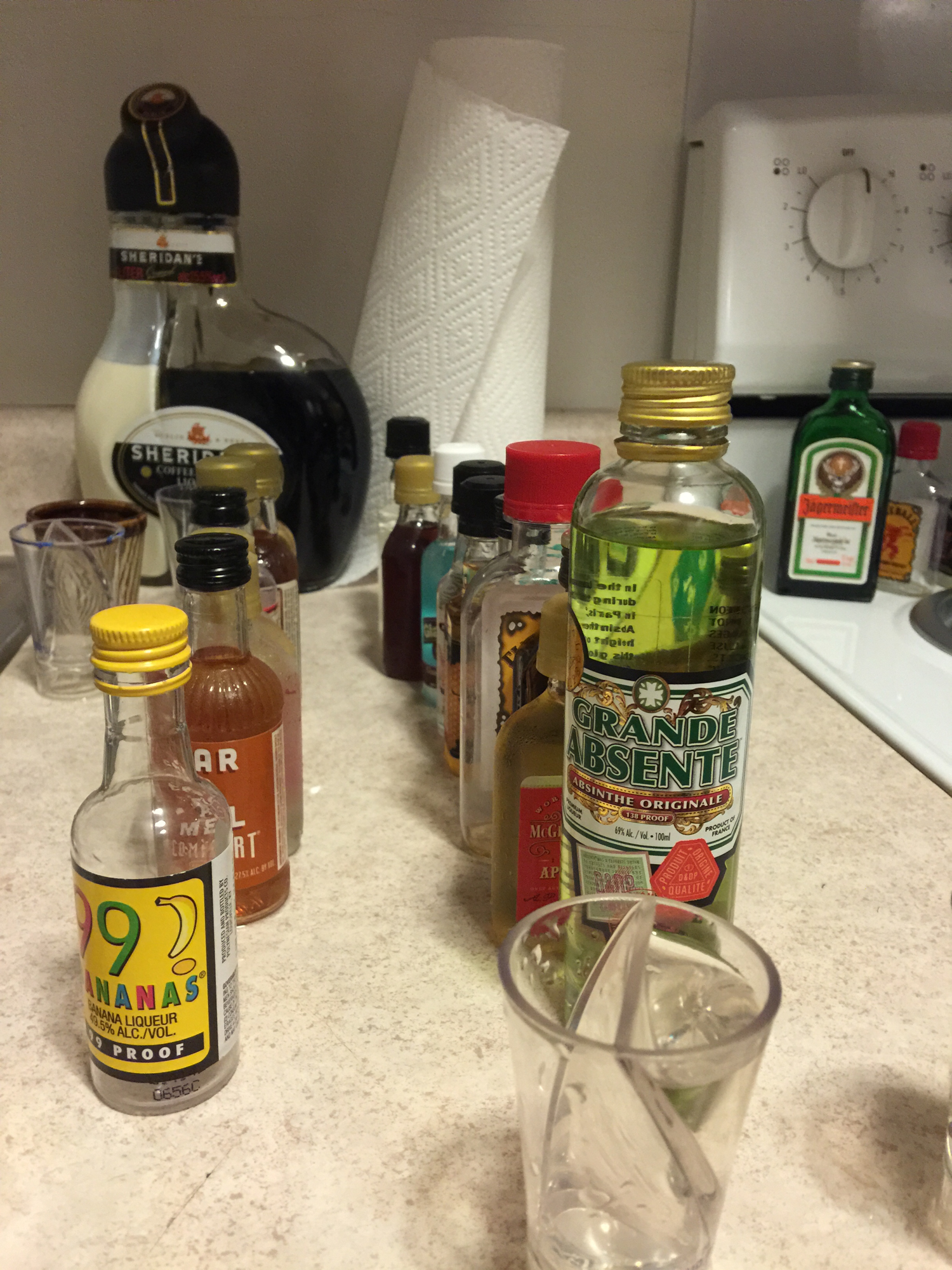 Drinking with Mitch and Austin