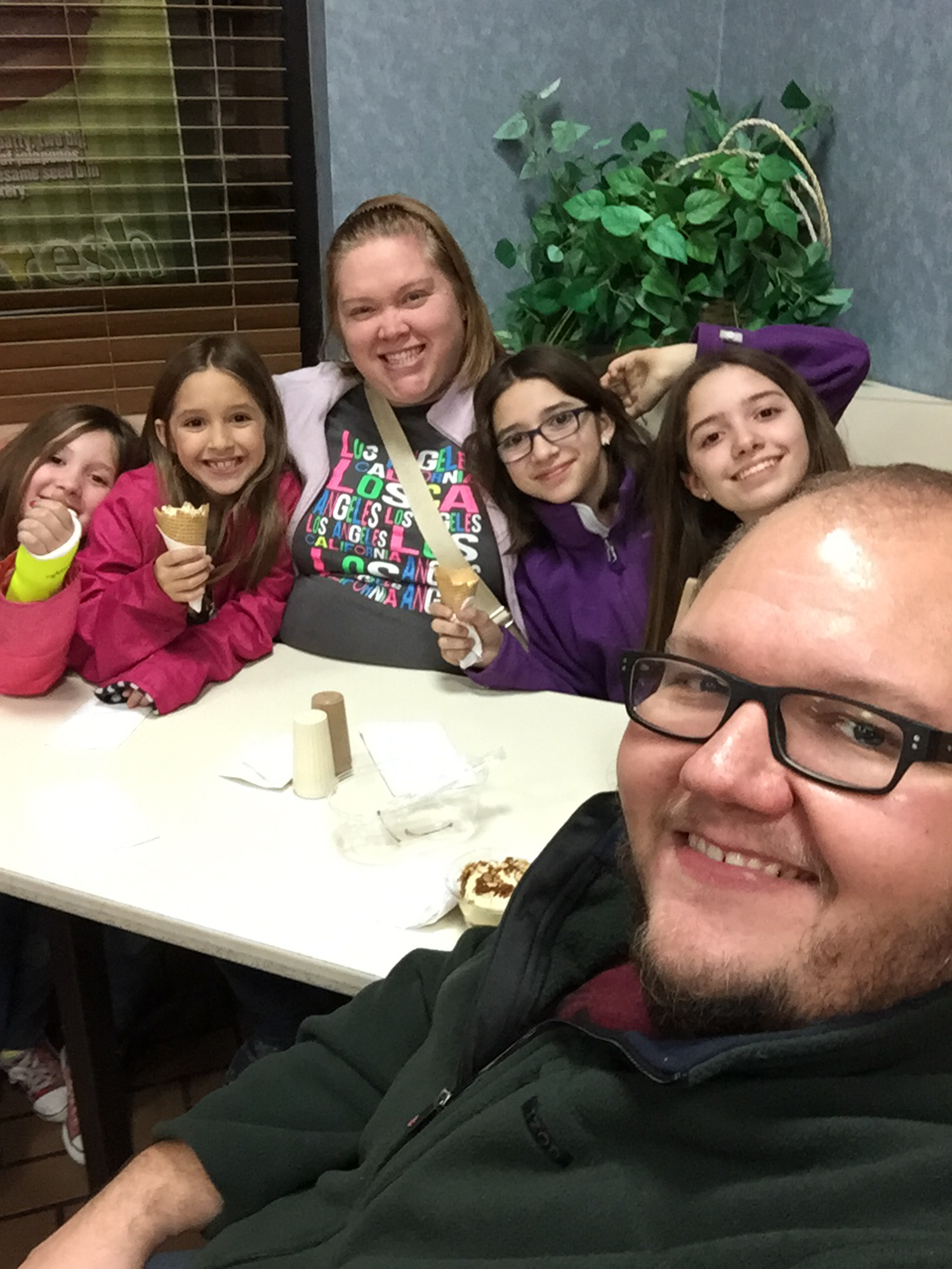 Visiting the nieces in Texas