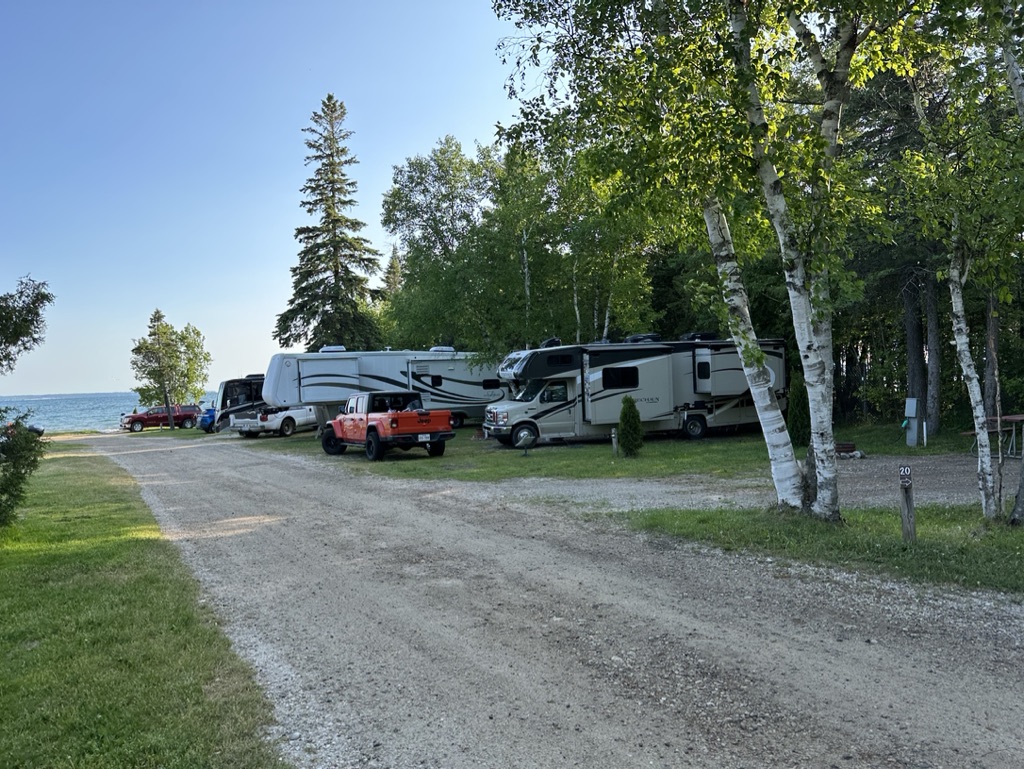 Tee Pee Campground, Mackinaw City, MI